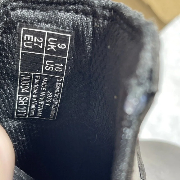 Children Unisex Boots Dr. Martens Kid's Collection 2976 T 10 Dark Brown Lamper - Picture 8 of 8